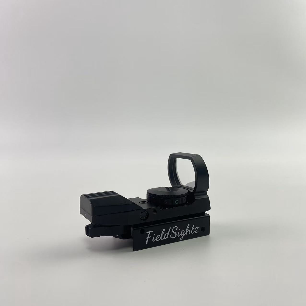 FieldSightz Sighting mirors for guns,Red Green Dot Gun Sight Scope Reflex Sight 1.25" Wide