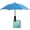 Sky Blue, variant on Clip On Phone Sun Umbrella, Mini Anti Glare Smartphone Sun Visor Shade for Outdoor Shooting and Watching