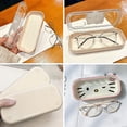 thumbnail image 3 of Hello Kitty Eyeglass Case, Fashion, Portable Mirror Holder, Hard Shell Protective Case, X6R1, for Glasses, 3 of 8