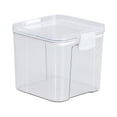thumbnail image 5 of KYAIGUO Transparent Kitchen storage containers food dispenser Deepened concave top, unlimited stacking, tilt does not collapse Saves space for storage Kitchen Refrigerator, 5 of 6