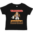 thumbnail image 3 of Inktastic Protected by a Basset Hound Funny Dog Boys or Girls Toddler T-Shirt, 3 of 5
