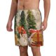 thumbnail image 2 of Fotbe Holiday Christmas Stars Trajes de Baño Estampados para Hombre, Shorts de Verano de Secado Rápido, Ropa de Playa, Bañadores-Small, 2 of 6