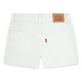 thumbnail image 5 of Levi's Girls' Girlfriend Denim Shorty Shorts, Sizes 4-16, 5 of 8