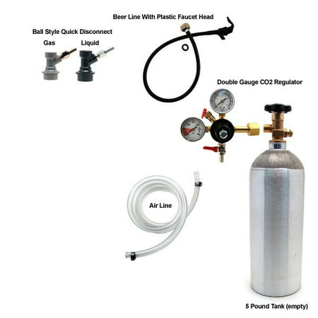 Homebrew Kegerator Kit - With 5lb CO2 Tank