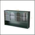 thumbnail image 4 of 47.25" Four-door Glass Wall Cabinet Storage, Wall-mounted,Suitable for Kitchen, Living Room, Bathroom, 4 of 10