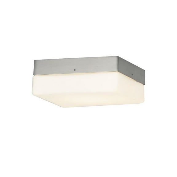Justice Design Group Fsn-4141-Opal Fusion 7" Wide Led Flush Mount Square Ceiling Fixture -