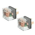 thumbnail image 1 of Unique Bargains 2 Pcs Waterproof Relay DC 12V 60A 4 Pin Relay Car Charge Case Universal Durable Plastic Transparent, 1 of 7