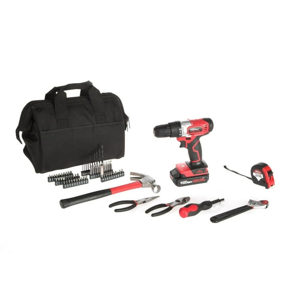 HYPER TOUGH 70-PIECE 20V MAX LITHIUM-ION PROJECT KIT