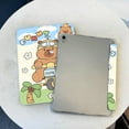 thumbnail image 2 of Tuohive iPad Case for iPad Mini4/5 7.9in Auto Wake Sleep Case with Pencil Holder Cartoon Capybara, 2 of 7
