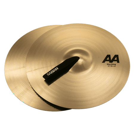 SABIAN AA Marching Band Cymbals 14 in. Brilliant Finish