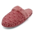 thumbnail image 2 of LAVRA Womens Soft Furry Slip On Slippers Bedroom Clogs, 2 of 2