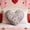 F, variant on Upgraded Heart Shaped Floral Throw Pillows Romantic Home Decor With Soft Fabric Multiple Patterns Colors For Couch Bed Or Valentine's Day Gifts F