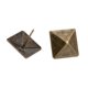 thumbnail image 1 of Clavos de Tapicería Unique Bargains con Cabeza Cuadrada de 30mm Tono Bronce 10Pcs, 1 of 4