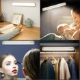 thumbnail image 5 of Lámpara LED de noche para escritorio, lámpara de mesa con atenuación magnética recargable por USB, soporte de lectura para ordenador, estudio, oficina, luz para dormitorio, 5 of 5