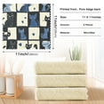 thumbnail image 6 of Yayeee 6 Pack Kitchen Dish Cloths for Washing Dishes Soft Absorbent Microfiber Towels, Black and Blue Cat, 6 of 9