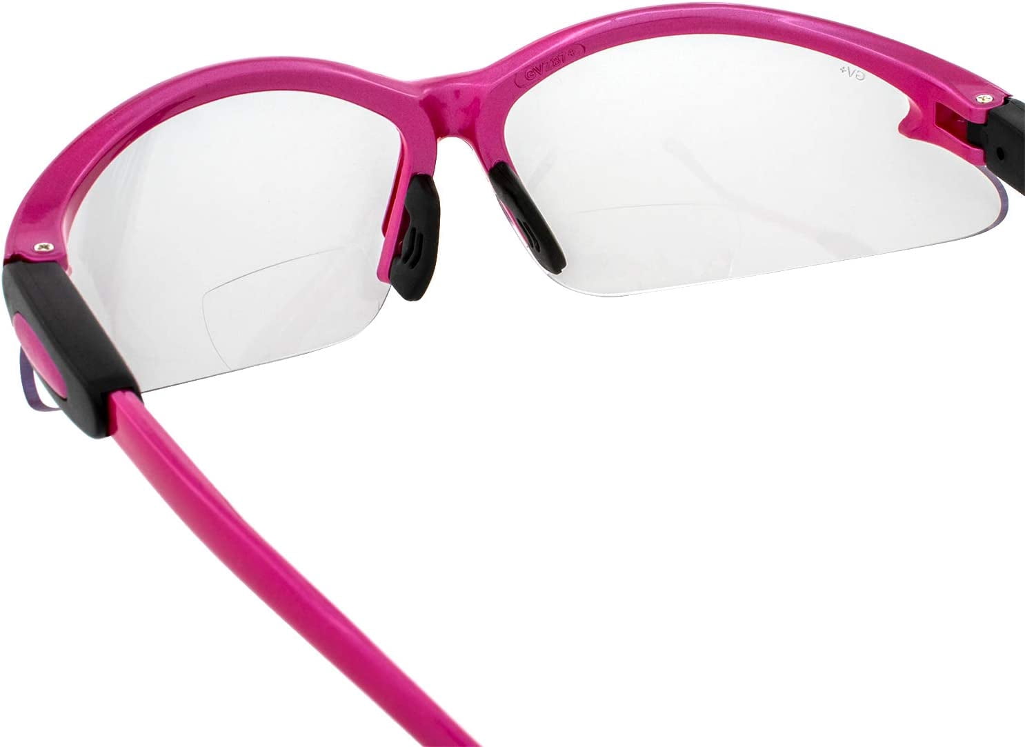 Safety Cougar Safety Glasses With Pink 2.0 Clear Lens
