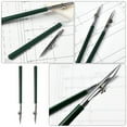 Lixi 2Pcs Straight Line Pen Art Ruling Pen Drawing Tool for Masking