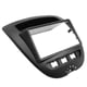 thumbnail image 2 of Embellecedor de radio de coche 2 DIN para C1 107 2005-2014, kit de embellecedor de salpicadero, panel de radio DVD, cubierta estéreo, 2 of 5