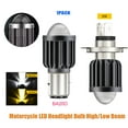 thumbnail image 1 of Motorcycle LED Headlight Bulb High/Low Beam Headlamp Light Lamp,Motorcycle Front Light Bulbs,LED Headlight Bulbs（White+Yellow）, 1 of 9