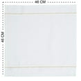 thumbnail image 5 of Caruso Italy Men's Luxury 100% Pure Cotton Handkerchief Light Base with Colored Border - Pack of 5, 5 of 5
