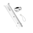 thumbnail image 2 of DYNWAVECA Fishing Rod Holder Bracket Fishing Pole Holder Rotatable Convenient Side Mount, Tube Rod Rack Adjustable for Garage Kayak White, 2 of 9