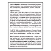 Fire D One Shot Aerosol, 5 Oz Aerosol Spray, 12/carton | Bundle of 2 Cartons