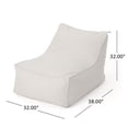 thumbnail image 2 of Ettie 3 Ft. Water Resistant Fabric Bean Bag Chair,, 2 of 5