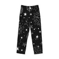 thumbnail image 2 of Vsdgher Space Galaxy Print Mens Pajama Pants Sleep & Lounge Pants, PJ Bottoms With elastic waistb and Pockets, 2 of 5