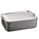 thumbnail image 1 of Lonchera Bento de Acero Inoxidable, Lonchera Metálica, Contenedores para Almacenar Alimentos con Cierres, Loncheras para el Trabajo y la Escuela, 1 of 5
