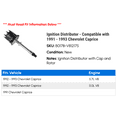 thumbnail image 2 of Ignition Distributor - Compatible with 1991 - 1993 Chevy Caprice 1992, 2 of 2