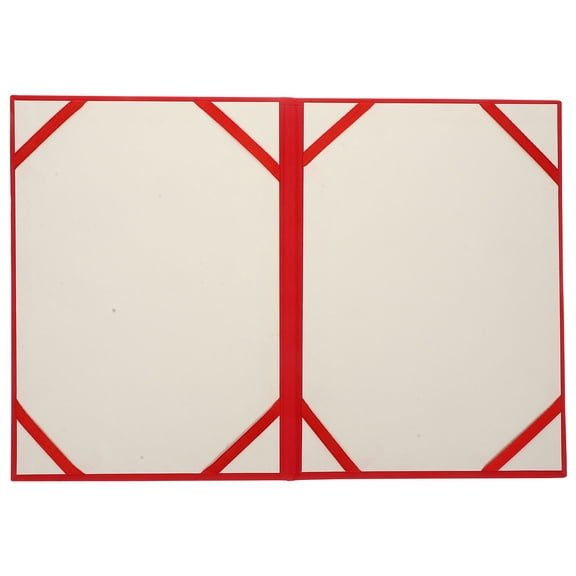 CIMAXIC Red Certificate Cover Paper Folder for Diploma and Award Protection Display