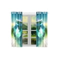 thumbnail image 2 of MKHERT Thor Hammer Window Curtains Kitchen Curtain Room Bedroom Drapes Curtains 26x39 inch, 2 Piece, 2 of 3