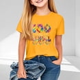 thumbnail image 1 of hengsof T-Shirt à Manches Courtes pour Enfants 100e Jour d'École, Col Rond, Imprimé Graphique Mignon, Chandail Décontracté Confortable, Chemise Basique Élégante, 1 of 7