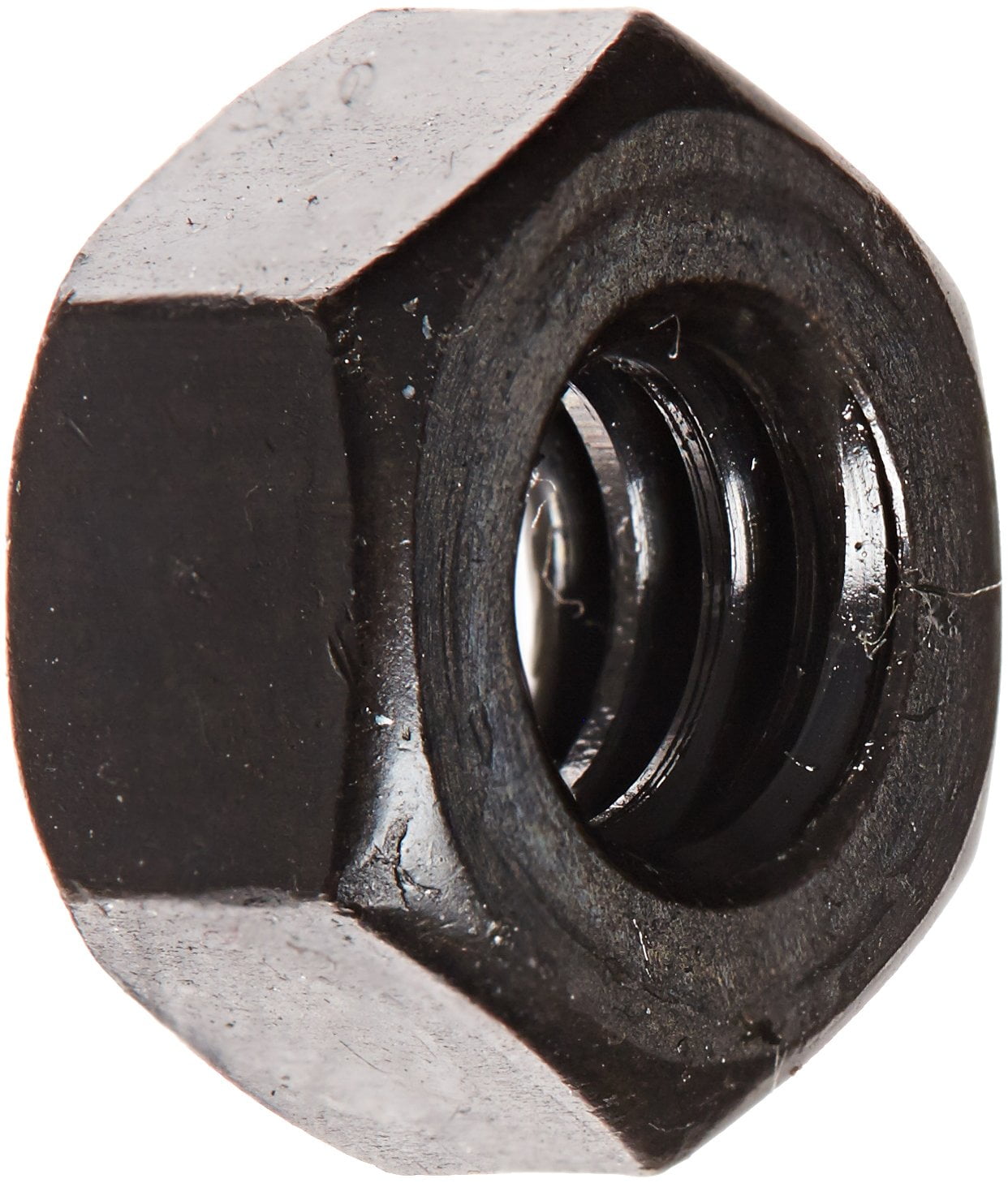 Black Stainless Steel Hex Nuts Black Oxide Coated Finished Nuts 1/4" to 1/2" 