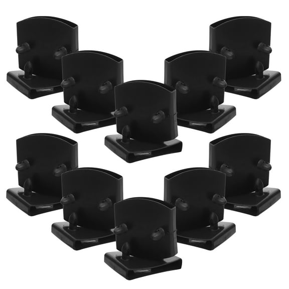 20-Pack Bed Frame Slat Brackets Replacement, Shelf Support Hardware for Secure and Stable Bed Frame Assembly