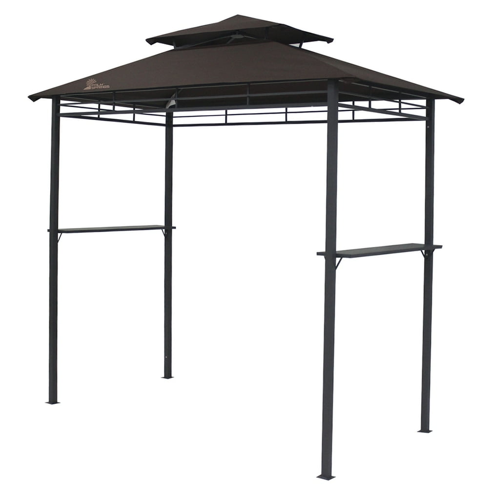 Palm Springs Deluxe 8FT DoubleTier Barbecue Canopy / BBQ Grill Tent