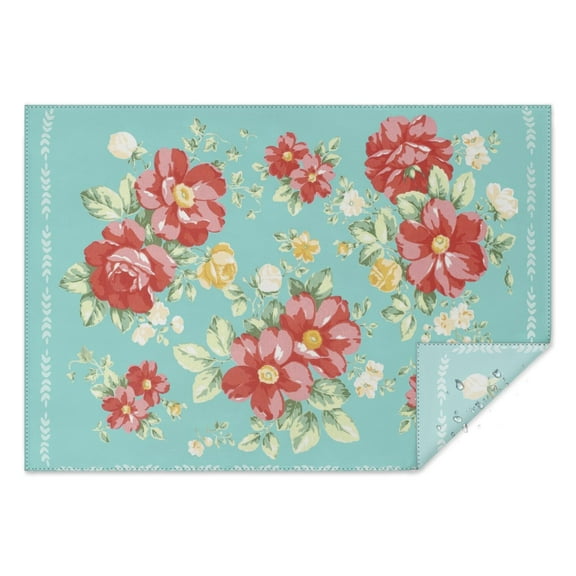 Rectangle Pioneer Pink Peel Tablecloth -Linen Fabric Table Cloth - Washable Reusable Table Cover with Dust-Proof Wrinkle Resistant for Restaurant, Picnic, Indoor and Outdoor Dining 60 Inch X 84 Inch