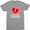 Athletic Heather, variant on Valentine's Day Funny Future Heartbreaker Baby Men's T-Shirt