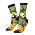 thumbnail image 1 of Balery Quirky Cartoon 123 Calcetas Largas con Estampado para Hombre y Mujer – Suaves y Transpirables, Talla Única (US 5-11), 1 of 6