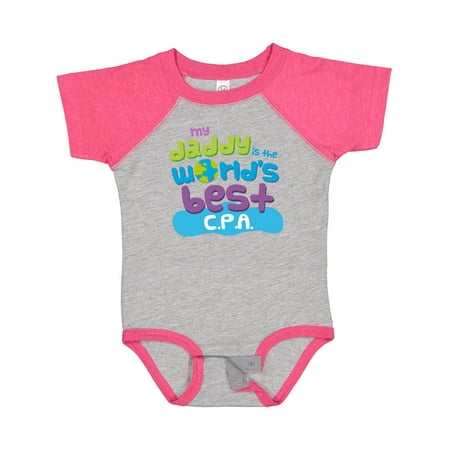 

Inktastic Accountant Dad Best CPA Gift Baby Boy or Baby Girl Bodysuit