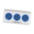 thumbnail image 4 of Ventilador de ventana para coche, ventilador de refrigeración para coche, ligero, potente, compacto, multiusos, extractor. Blanco, 4 of 8