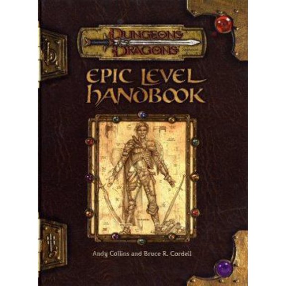 Pre-Owned Epic Level Handbook (Dungeon & Dragons d20 3.0 Fantasy Roleplaying) (Hardcover) 0786926589 9780786926589