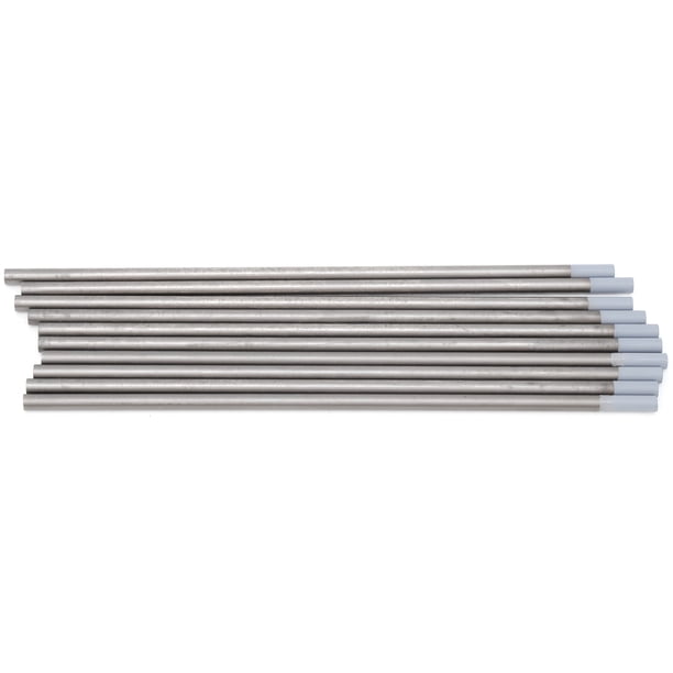 10 piezas de varilla de electrodo de tungsteno aguja de arco WC20 Tig soldadura de tungsteno electrodo de tungsteno de soldadura reparación automotriz para soldar acero ANGGREK Otros