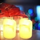 thumbnail image 3 of KAKOWELY 24 velas LED para celebraciones festivas, lámparas de vela para fiestas, luces nocturnas decorativas, 3 of 5
