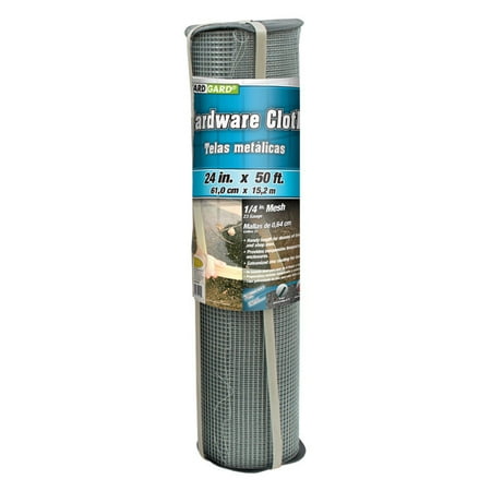 YARDGARD 24-Inch x 50-Foot 1/2-Inch Galvanized Mesh Garden Cloth