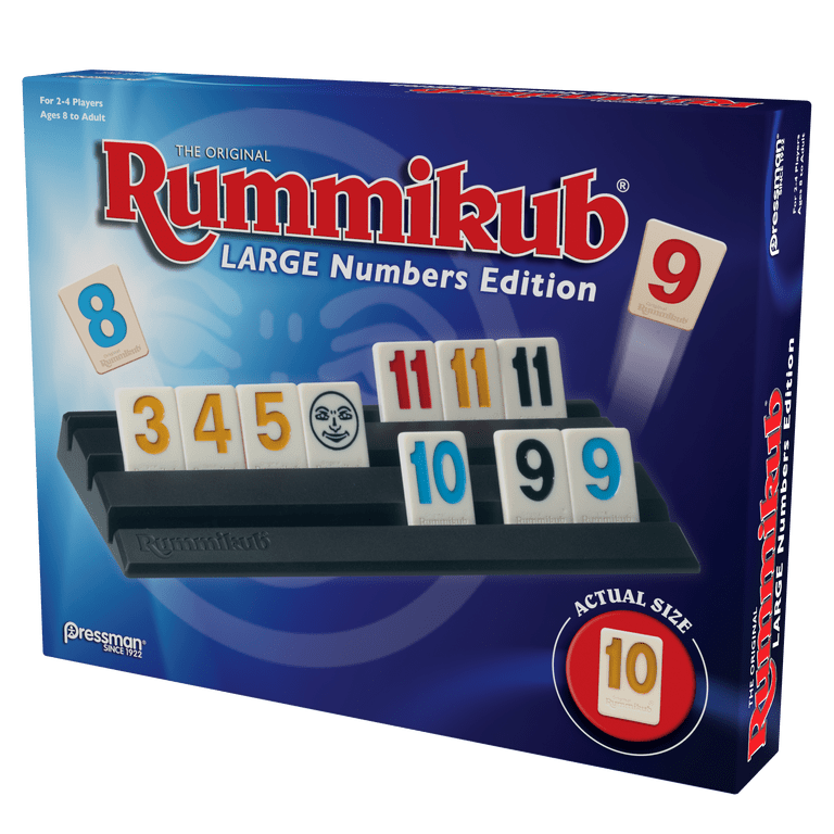 Pressman Rummikub Large Number Edition Tile Game photo 5