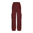 thumbnail image 4 of Karight Quick Dry Cargo Pants Lightweight Tactical Hiking Pants with Pockets for Women,Stretchy Waist and Water Resistant, 4 of 9