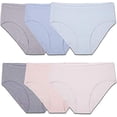 thumbnail image 1 of Ropa interior Fruit of the Loom Beyondsoft para mujer, talla grande, paquete de 6, 1 of 4