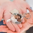 thumbnail image 3 of Miangastore Simple and Elegant Keyring Transparent Acrylic 20Set 2.8X1.8X0.2In, 3 of 8