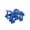 Blue, variant on Elegant Hollow Design Hair Gripper Secure For Fine Hair Women Various Occasion